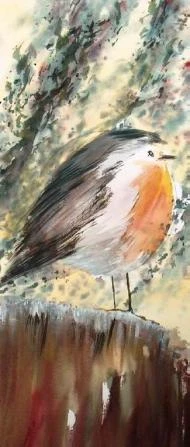 Winter Robin No1